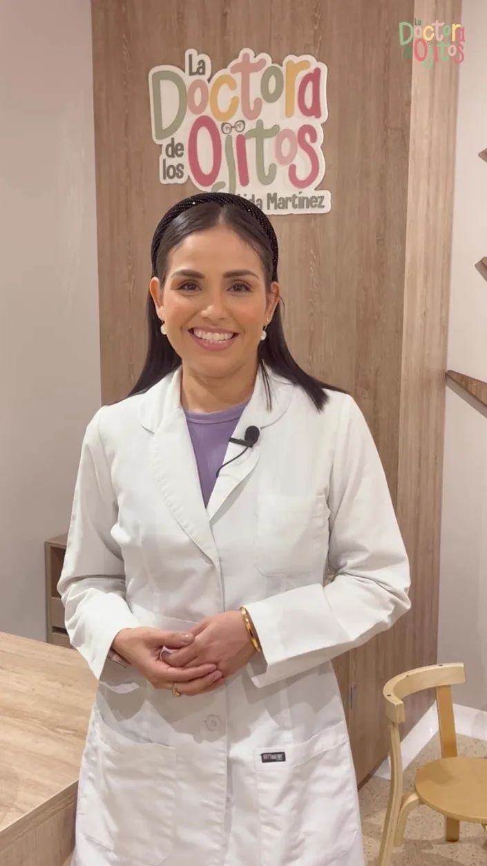Dra. Lida Martínez “La Doctora de los Ojitos” Oftalmóloga Pediatra especialista en Estrabismo